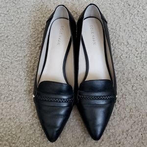 Cole Haan black flats